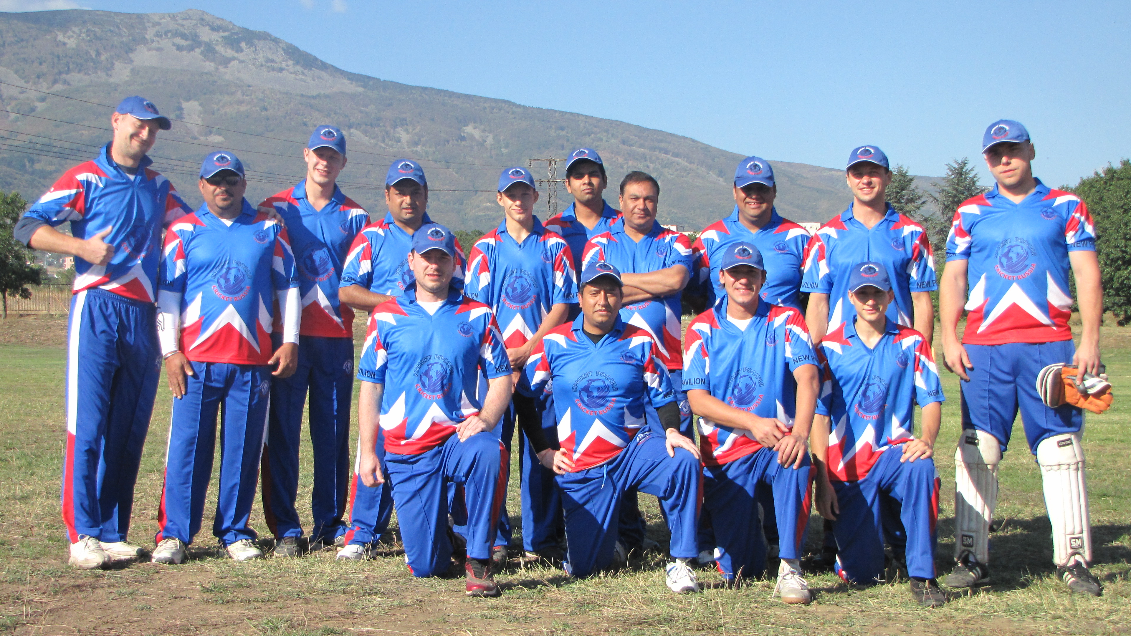A group photo of the Russian team which was represented in a tournament in Bulgaria in 2012. Source: personal archive. 